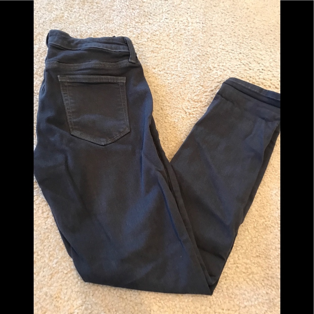 JUST BLACK skinny jeans 28P Gray VGUC